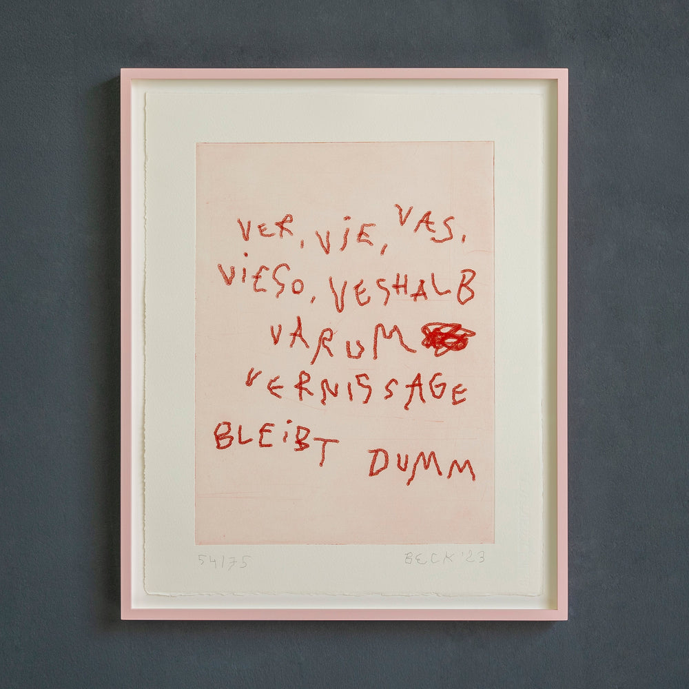 »Ver, Vie, Vas« by Arno Beck