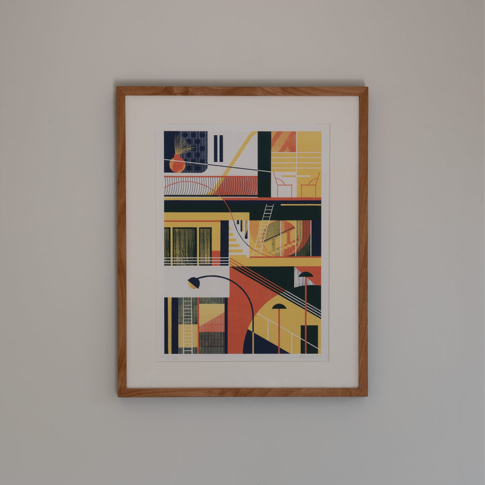 »Scaffold Print«