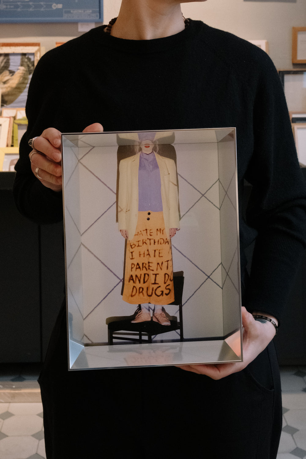 »Bday«  Limitierter Fine Art Print von Janine Kühn