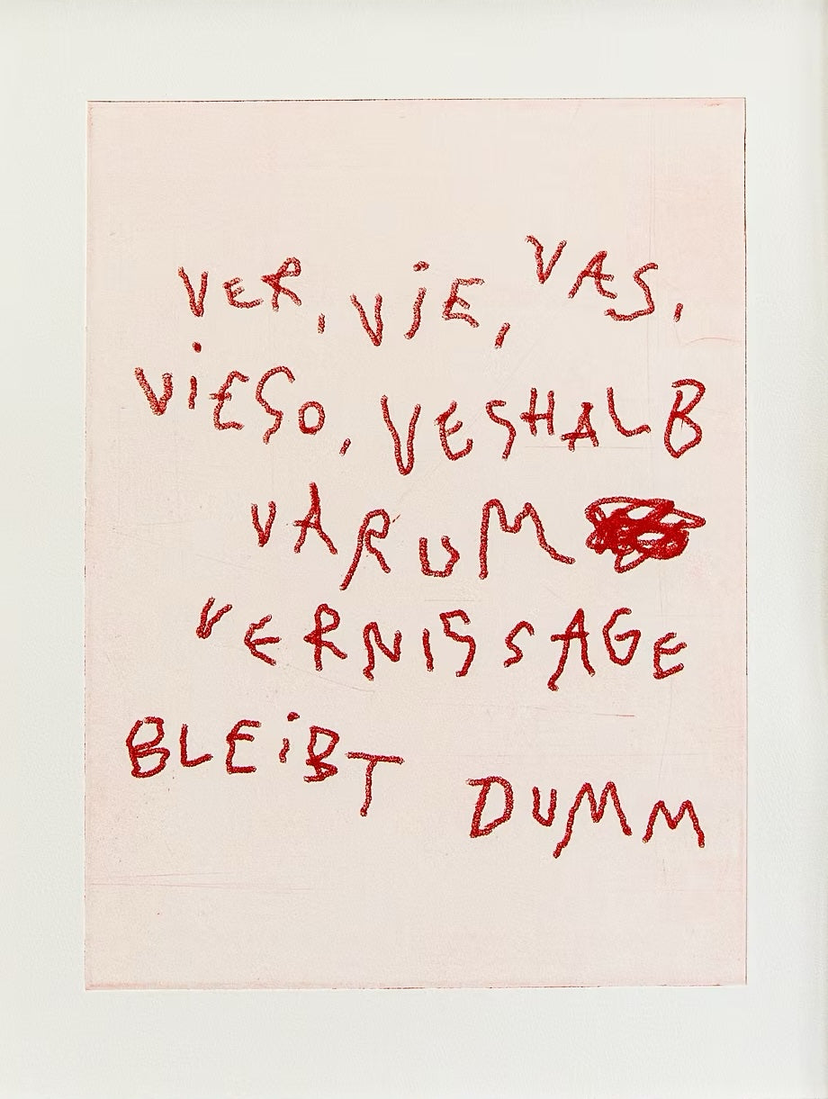 »Ver, Vie, Vas«  by Arno Beck